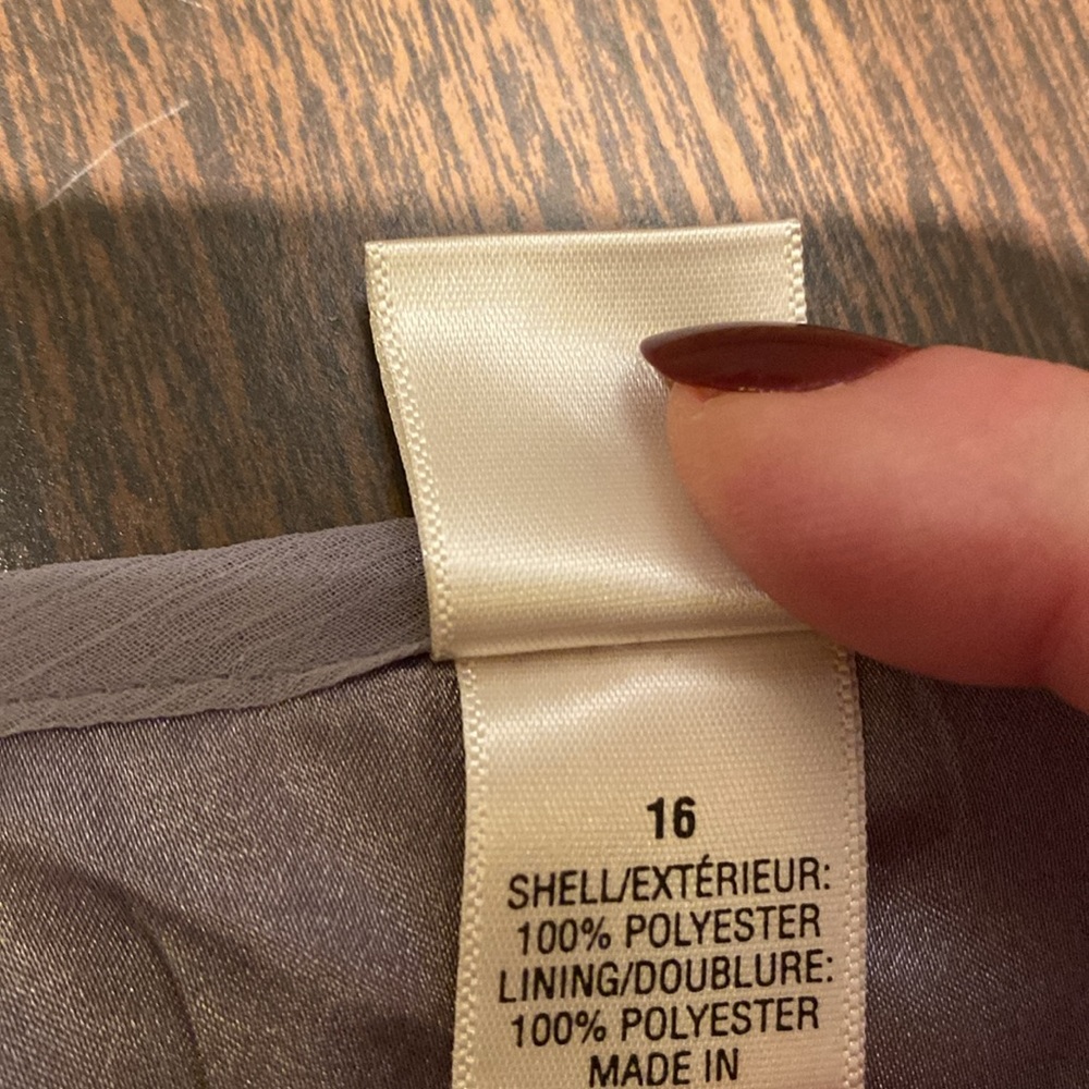 🛑LAST CHANCE🛑OLD NAVY Grey Layered Skirt - Picture 10 of 11